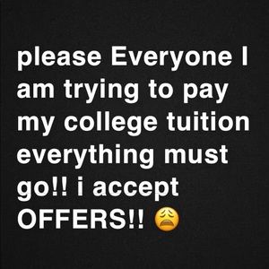 NEED MONEY FOR SCHOOL 😩